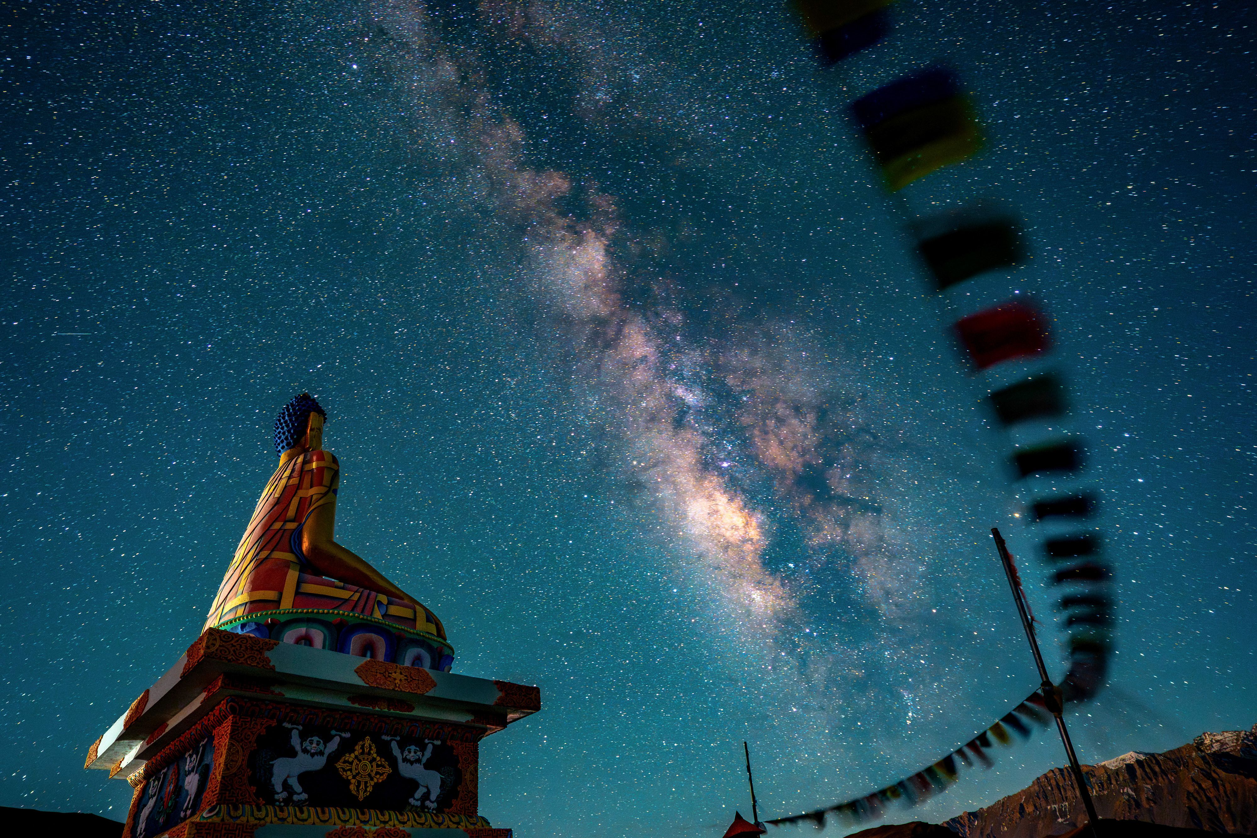 Beneath the Milky Way at Langza