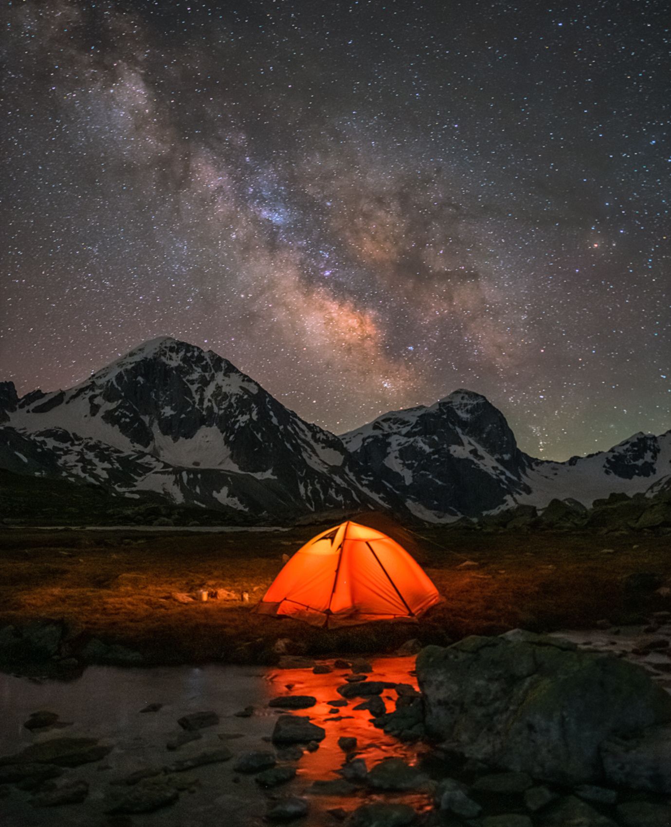 Ночь в горах