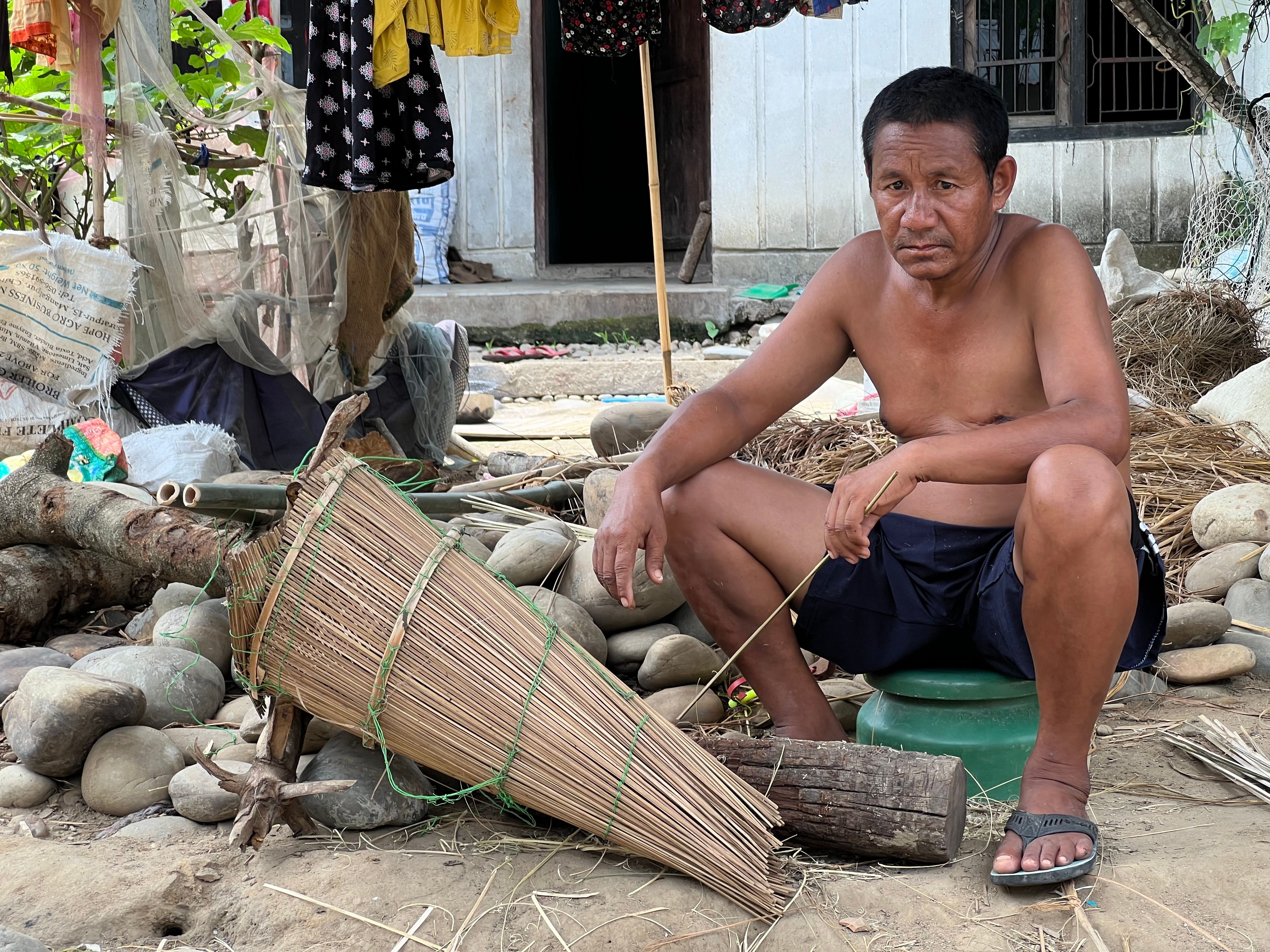 Fisherman and his tool