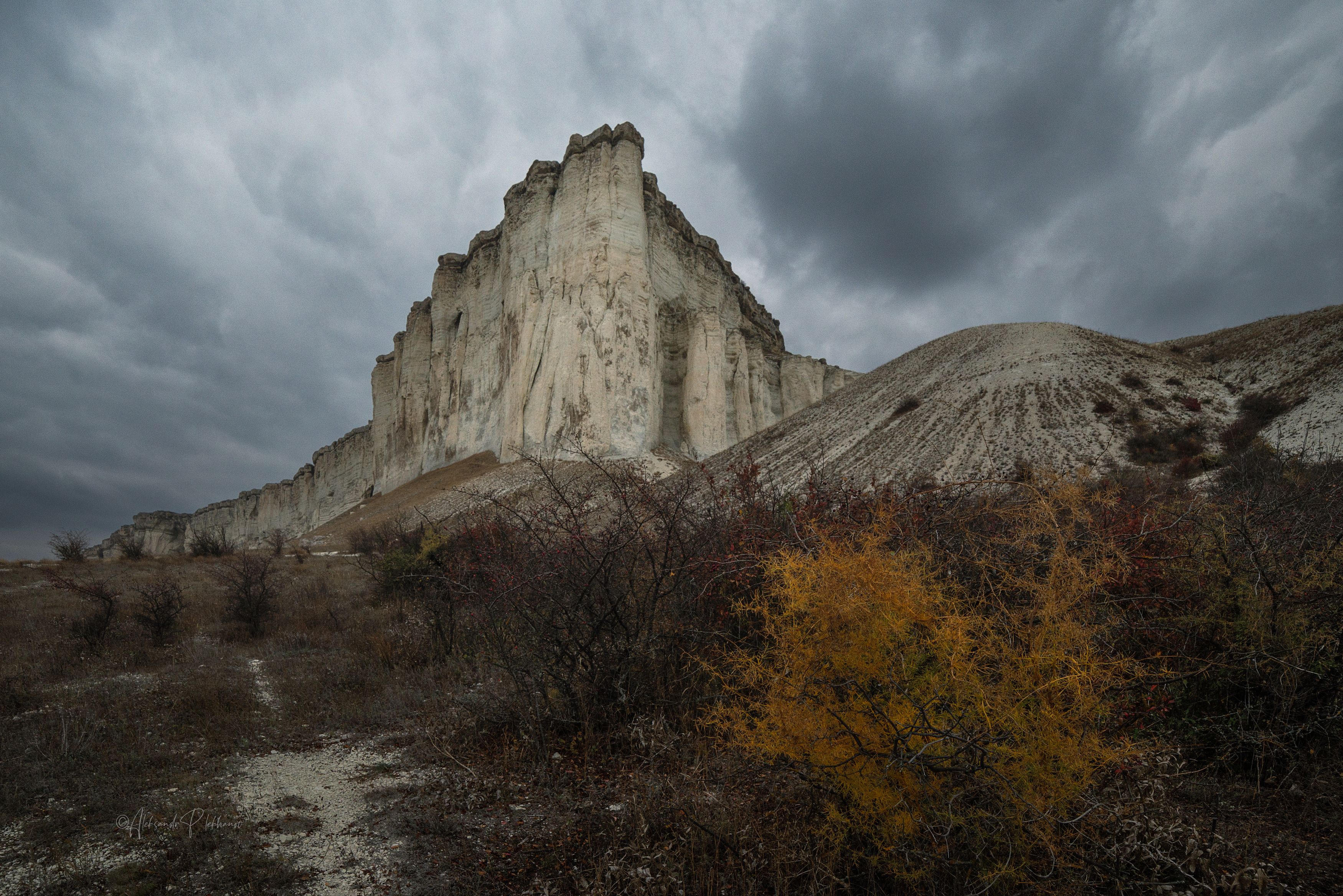 Непогода у Белой скалы