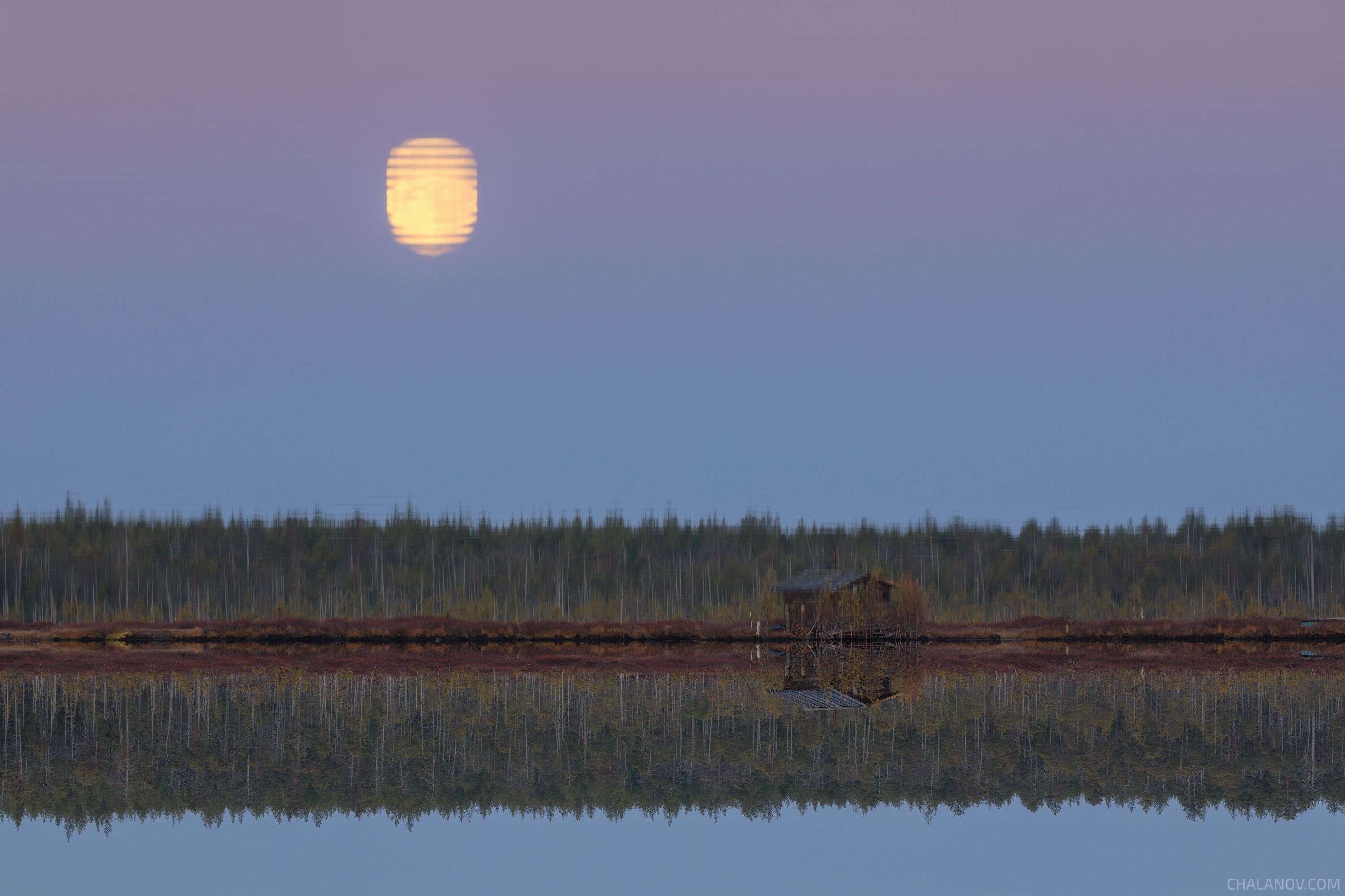 Под странной луной озера Чудьвад