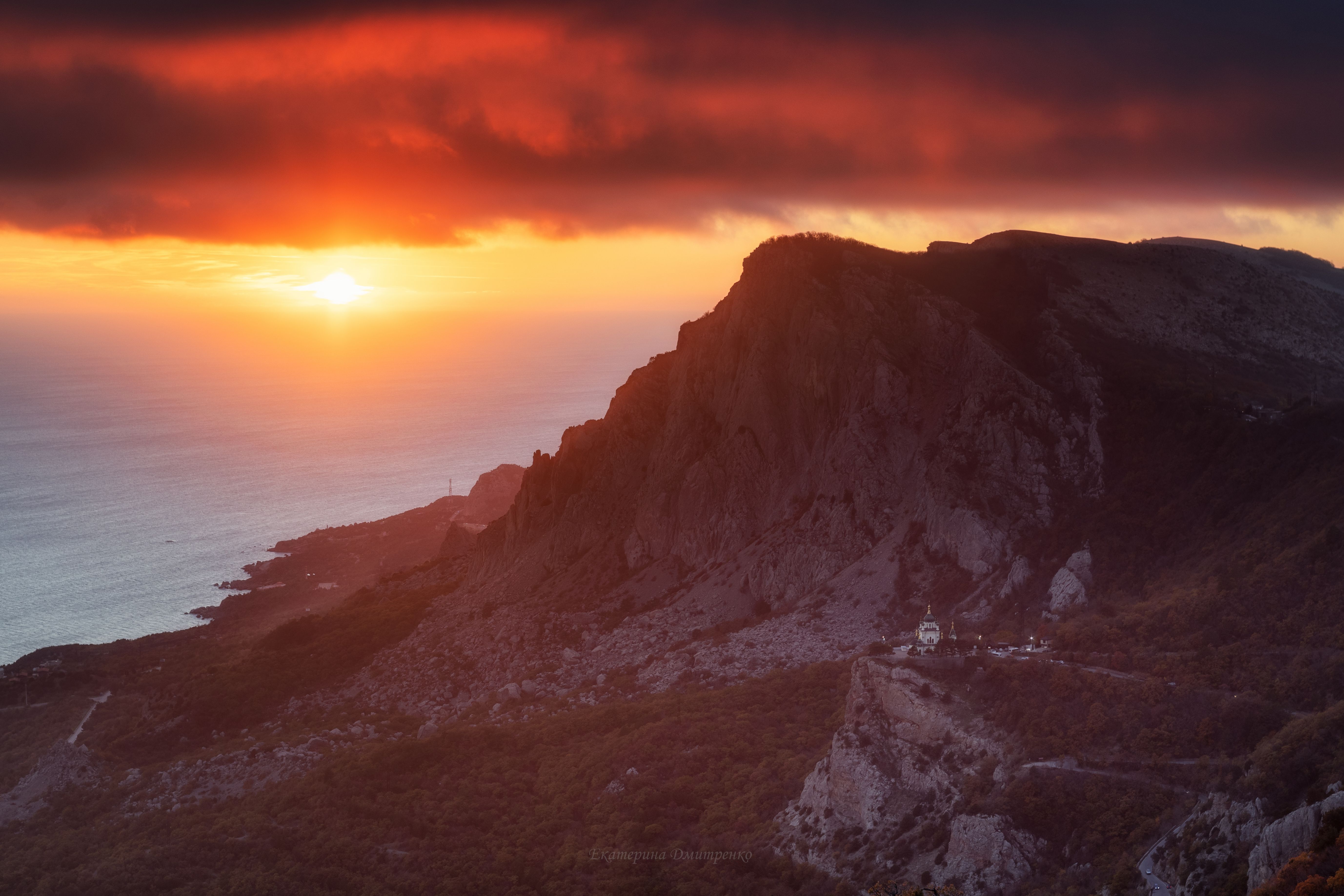 Закат на Форосском Канте