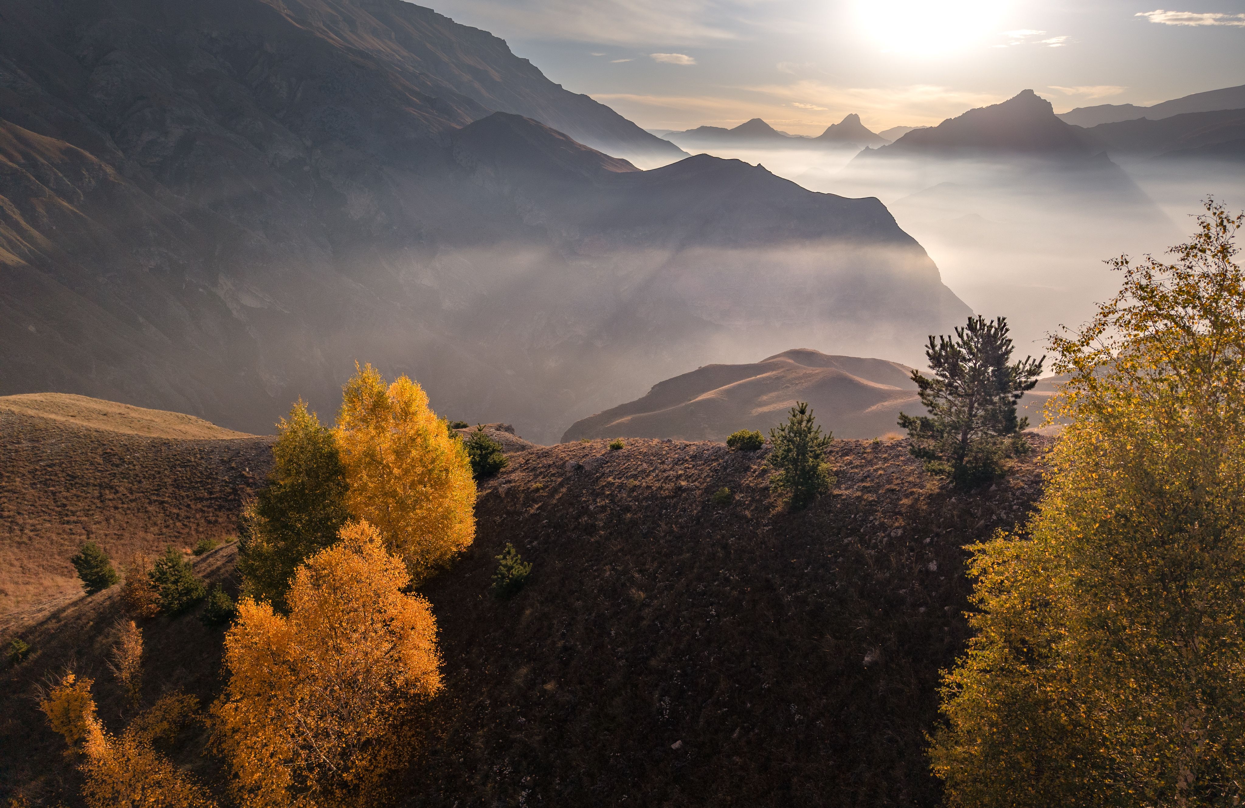 Прозрачное горное утро