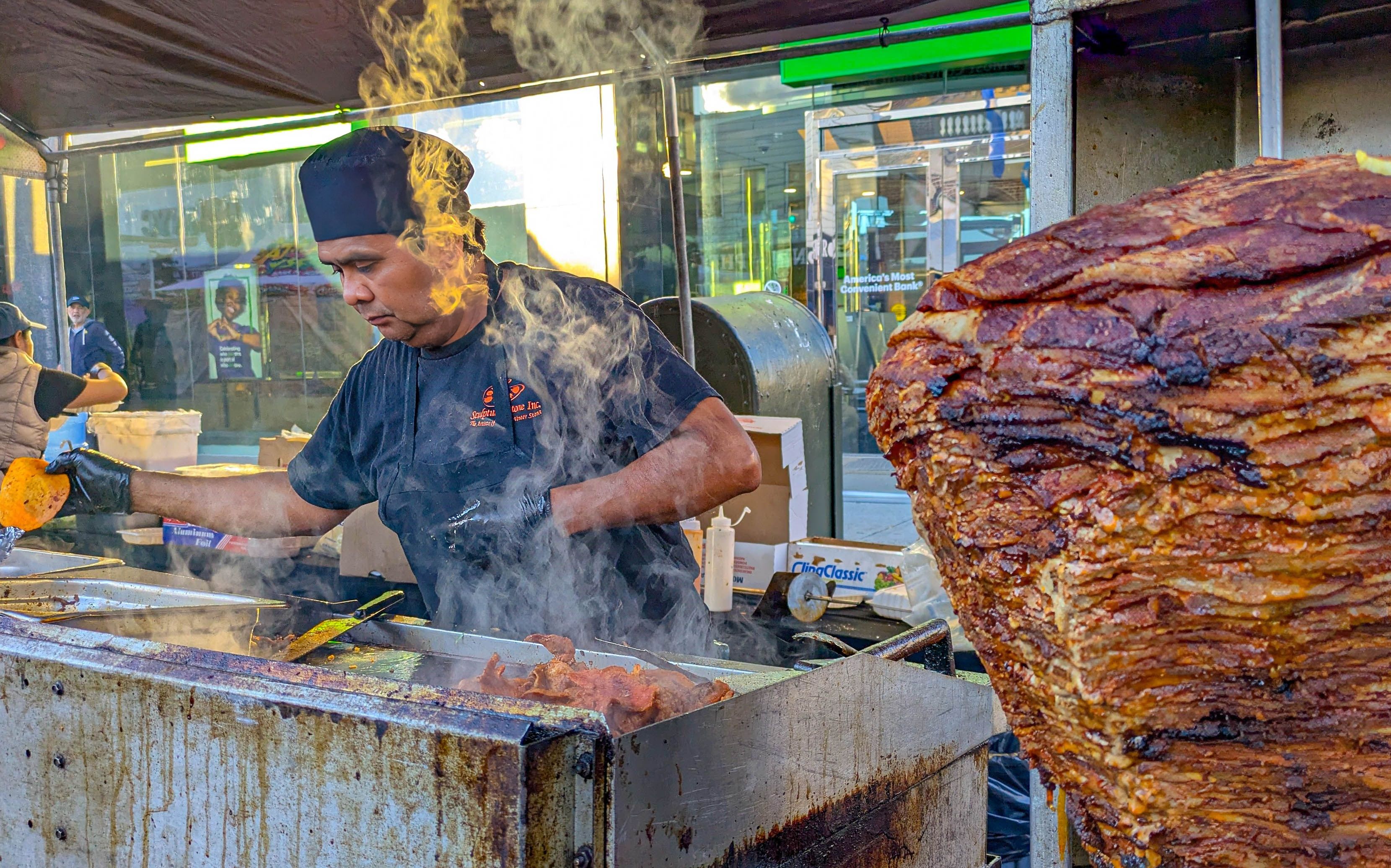 Уличное Tacos al Pastor