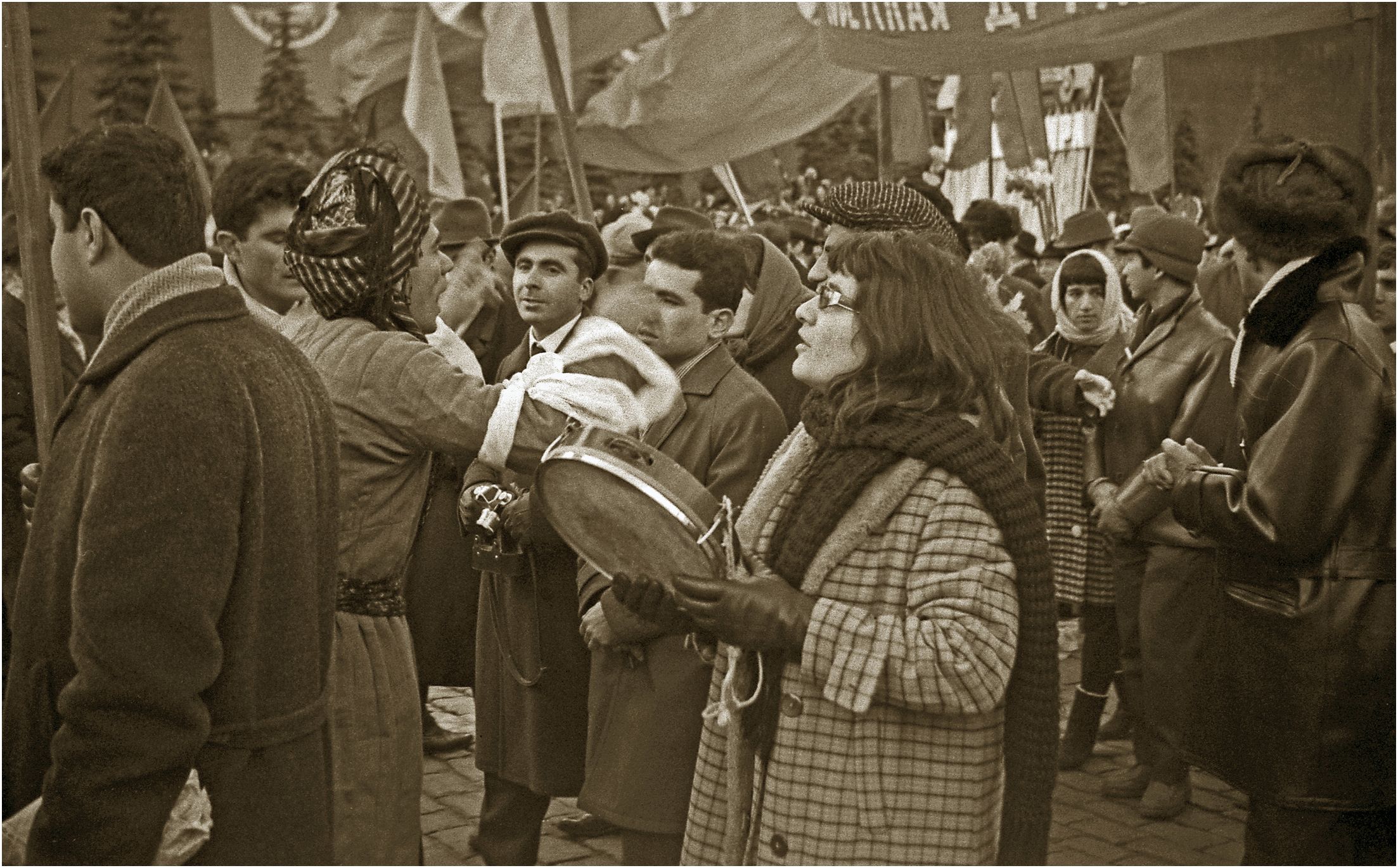 Ноябрьская демонстрация.